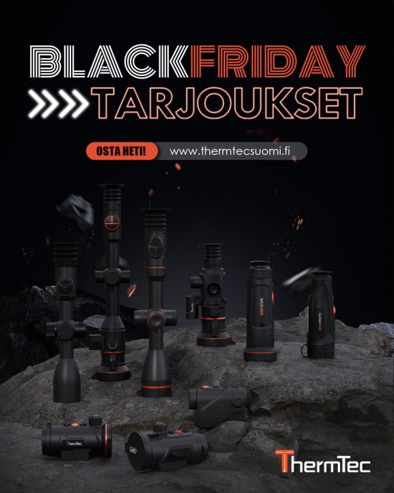 Black Friday 2025 lämpökamera tarjoukset